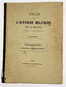 Atlas pour .. l'histoire militaire de la France - 19 Kaarten - 1