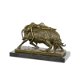 Stier- bronzen beeld sculpuur van Europa en de stier-stier - 0 - Thumbnail