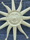 Wandornament old-white zon, metaal.-zon-blije zon - 3 - Thumbnail