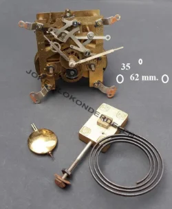 Pendule uurwerk = Junghans - Pheilkreuz =45114