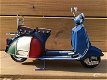 Hand gemaakt Italiaans scooter model Vespa,scooter - 4 - Thumbnail