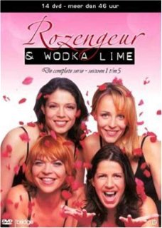 Rozengeur & Wodka Lime - Seizoen 1 t/m 5  (14 DVD) Nieuw/Gesealed