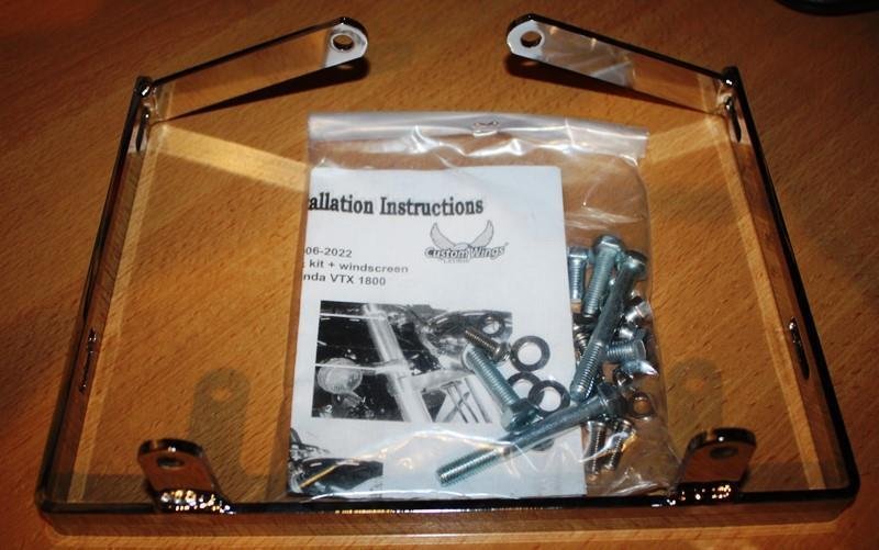 Bevestings kit windscherm Honda VTX1800 - nr. 1