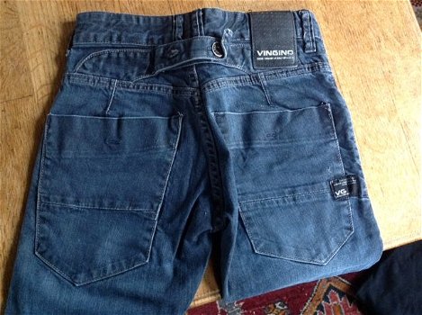 Vingino, blue jeans - maat 10 - lengte broekspijp vanaf taille 83 - 0