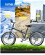 JANOBIKE E20 Fat Tire Electric Folding Mountain Bike 1000W - 3 - Thumbnail