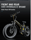 JANOBIKE E20 Fat Tire Electric Folding Mountain Bike 1000W - 6 - Thumbnail