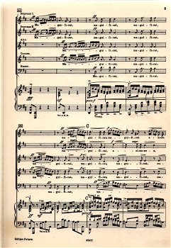 pianouittreksel Magnificat,Oratorium J.S.Bach,latijn tekst - 4