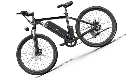ADO A26 Electric Moped Bike 26 inch 35km/h Max Speed Black - 1