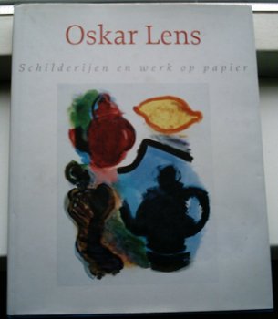 Oskar Lens.Schilderijen en werk op papier, 9077907041. - 0