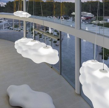 Wolkenlamp Design van het merk Myyour in Wit - 3