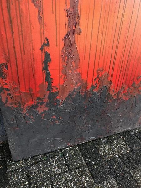 Tweeluik XXL schilderij made by Rob Hoogland. - Afbeelding 5