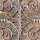 Deurmat- landelijke stijl Filigraan-weerbestendige deurmat - 2 - Thumbnail