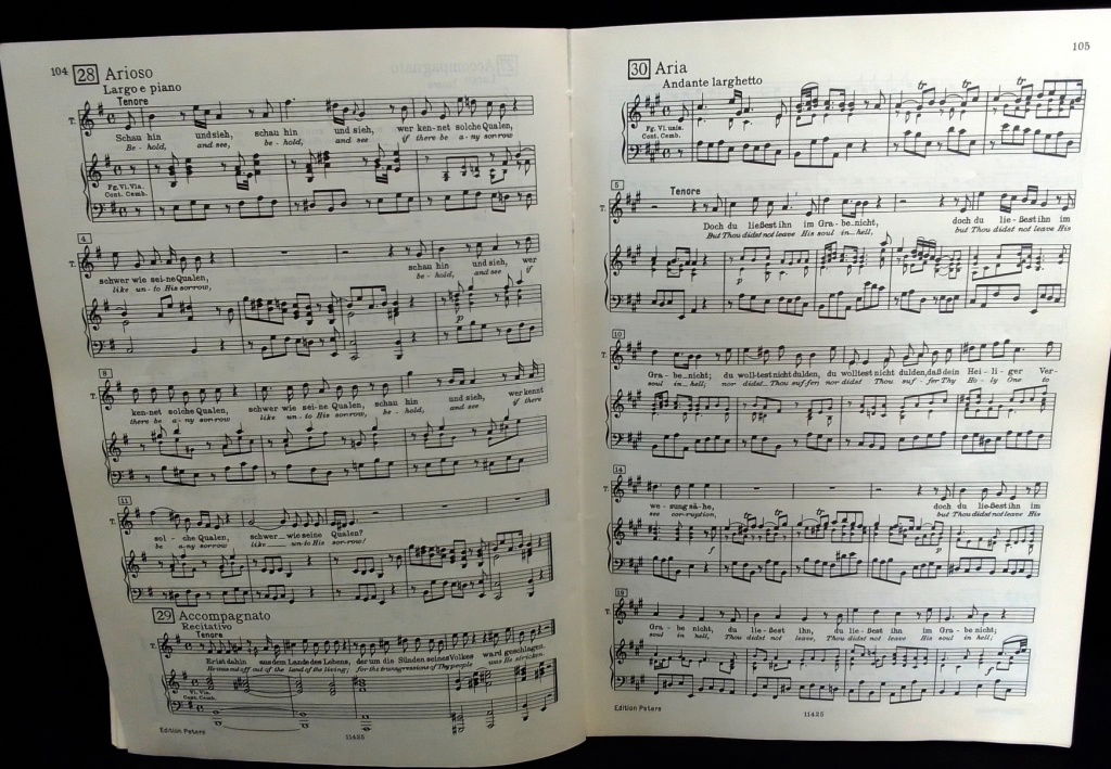 Messiah,Engels/Duits,Oratorium Händel,pianouittreksel,zgst - Afbeelding 7