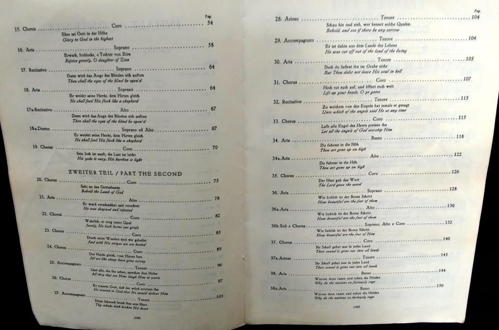Messiah,Engels/Duits,Oratorium Händel,pianouittreksel,zgst - Afbeelding 8