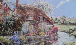 Borduurpakket MURRLE COTTAGE NIEUW !