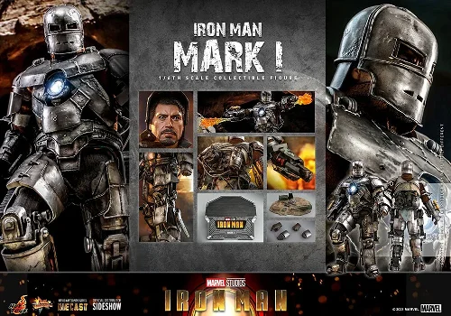 Hot Toys Iron Man Mark I MMS605D40 - 0