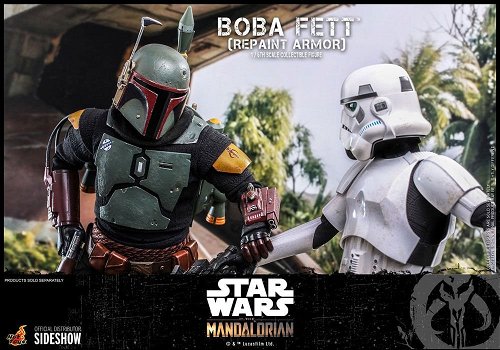 Hot Toys The Mandalorian Boba Fett repaint armor TMS055 - 1