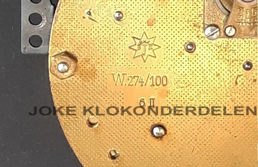 = Balans uurwerk = Junghans W 274/100=45154 - Afbeelding 5