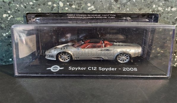 Spijker C12 Spyder 2008 1:43 Atlas - 0