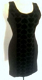 MADE IN ITALY (REG TRADM) maat 38 - 40 ( M ) jurk zwart stretch - 2 - Thumbnail