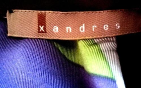 XANDRES blouse jurk retro print - Afbeelding 6