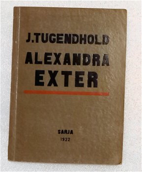 Alexandra Exter 1922 Tugenhold - Berlin Sarja Avant-Garde - 1