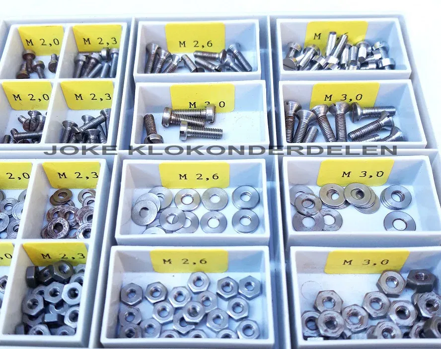 = Boutjes / Moertjes / Onderlegschijfjes =45161 - Afbeelding 4