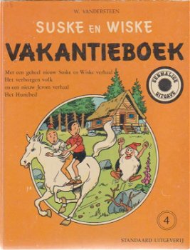 Suske en Wiske Vakantieboek 4 hardcover - 0