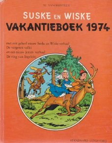 Suske en Wiske Vakantieboek 1974 hardcover