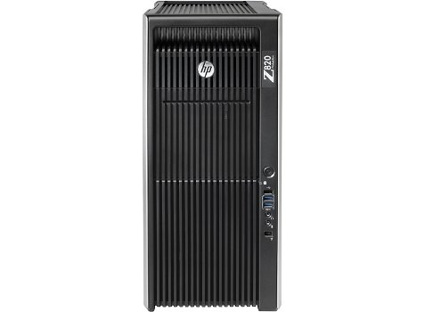 HP Z820 2x Xeon 6C E5-2643v2 3.50Ghz, 64GB, 256GB SSD 2TB HDD, M2000, Win 10 Pro - 1