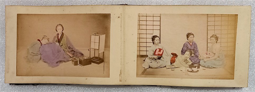 [Japan] Album met 24 foto's van Japanse Vrouwen c.1888 - 6