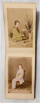 [Japan] Album met 24 foto's van Japanse Vrouwen c.1888 - 7