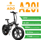ADO A20F Off-road Electric 35km/h 50km Range SHIMANO 7-Speed - 6 - Thumbnail