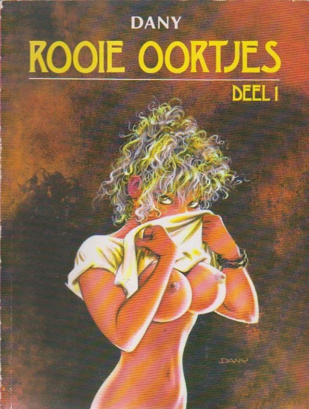 Rooie oortjes 1 t/m 40 - nr: 18-29-32-36-37-38 ook losse verkoop - nr. 1