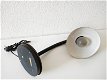 leuke retro bruine bureaulamp - 2 - Thumbnail