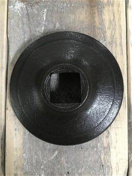 Deurknop rustieke metalen knop-Wilhelminiaanse stijl-knop - 5