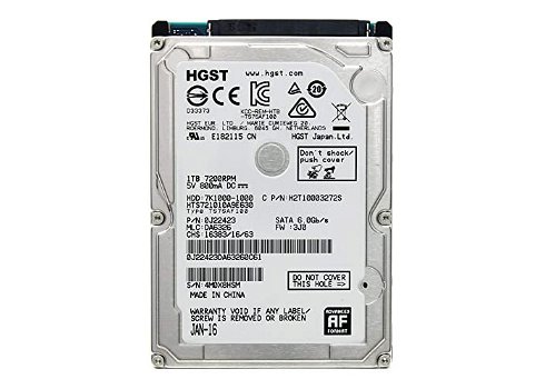 320GB, 500GB & 1TB 2.5