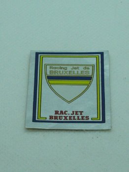 Logo Racing Jet De Bruxelles - NR 362 - Football 82 - Panini - 2