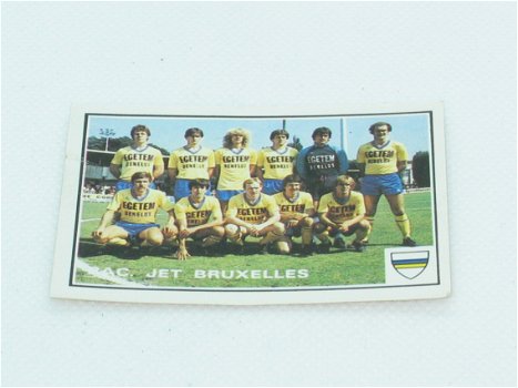 Rac. Jet Bruxelles - Ploegfoto - NR 361 - Football 82 - Panini - 0