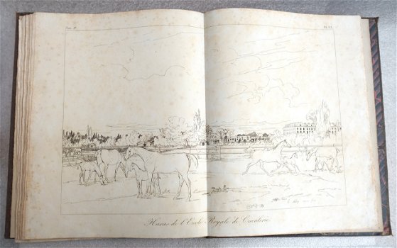 [Paarden] Album met 21 platen [1820?] Equitation Militaire - 7