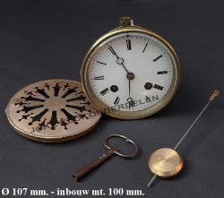 = Pendule uurwerk = Japy Fréres =45179