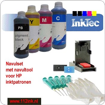 Inkt navulsets voor Brother, Canon, Epson of HP printers - 0