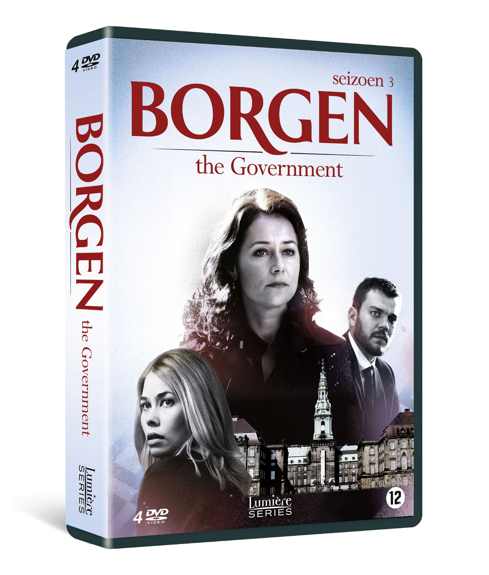 12DVD Borgen seizoen 1 + 2 + 3 - Afbeelding 3