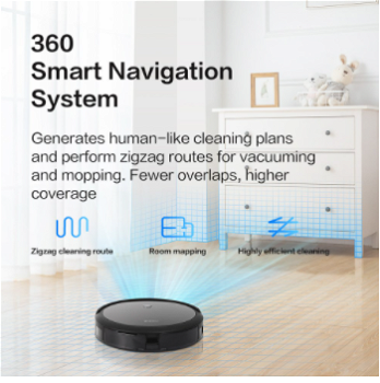 360 C50 Smart Robot Vacuum Cleaner Sweeping Vacuuming... - 3