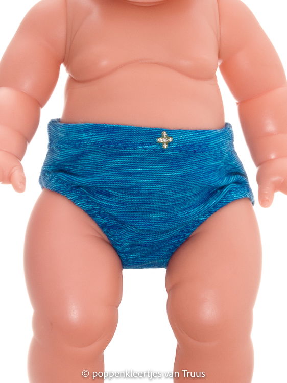 Paola Reina 34 cm Setje hartjes/multi/blauw - Afbeelding 4