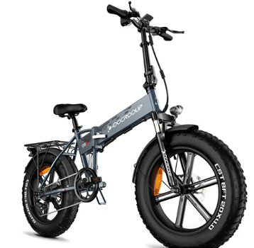 DOCROOUP DS2 Electric Folding Bike 20*4.0 50km/h 50km Range - 1