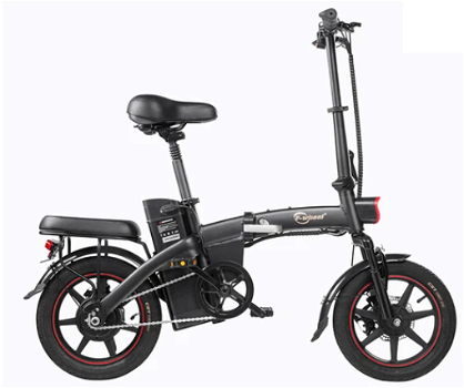 DYU A5 Standard Folding Moped Electric Bike 25km/h 40km Range - 0