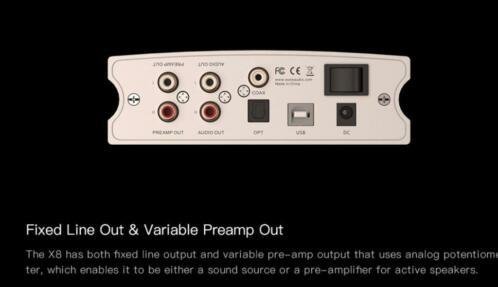 aune x8 magical dac 32/768k dsd512 opamp changeable! - 6