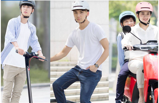 Xiaomi Smart4u SH50 Bicycle Smart Flash Helmet Waterproof.. - 3