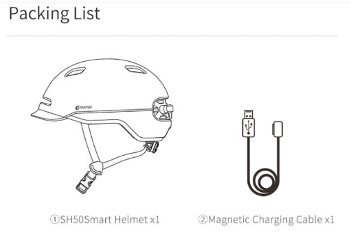 Xiaomi Smart4u SH50 Bicycle Smart Flash Helmet Waterproof.. - 4